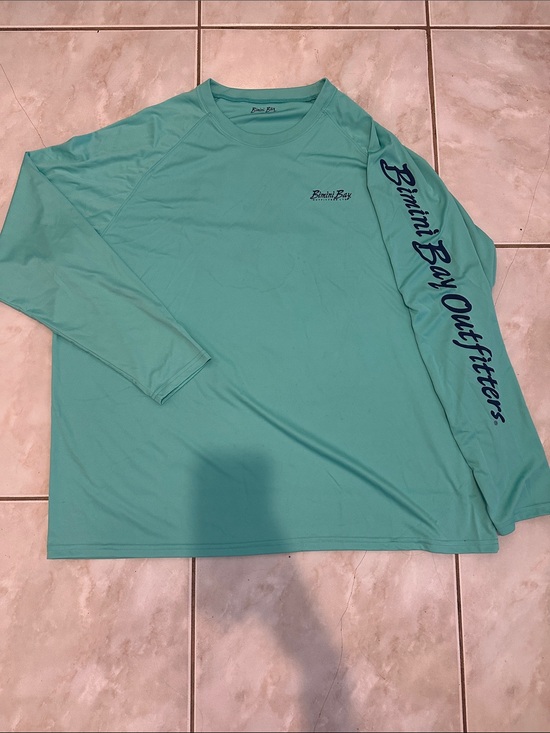 Bimini Bay Outfitters Other - Bimini Bay Outfitters Men's Long Sleeve Performance Tee - Seafoam